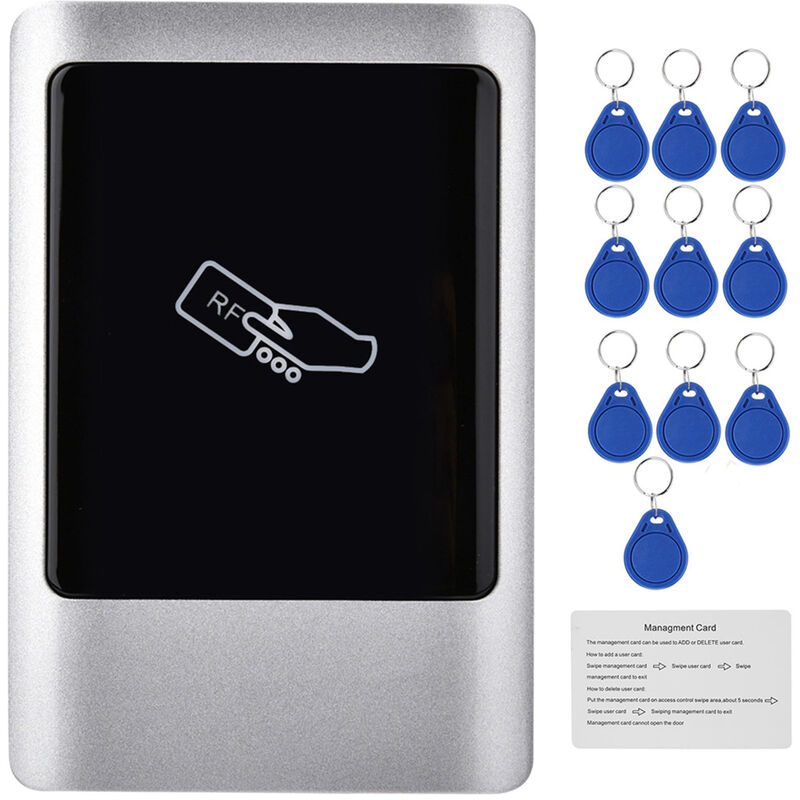 Lecteur rfid, Gestion d'accès de porte extérieure étanche Wiegand avec carte intelligente(ID) - Eosnow