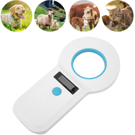 Lecteur RFID pour Animaux, Scanner de Microchip Pét W90B, Rechargeable USB pour EMID/FDX‑B
