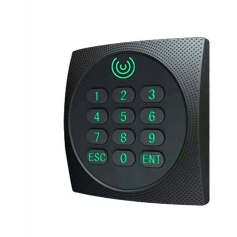 Lecteur RFID Wiegand KR602M 34/26 bits 13,56 MHz Mi pour contrôle d'accès, prend en charge la carte NFC, le mot de passe avec clavier LED