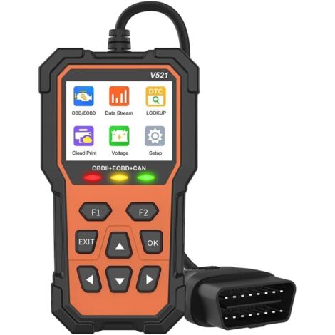 Lector de códigos de avería del motor V521 - OBD2/EOBD Stop