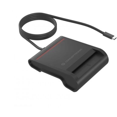 Lector de Tarjetas Externo Conceptronic SCR01BC Negro