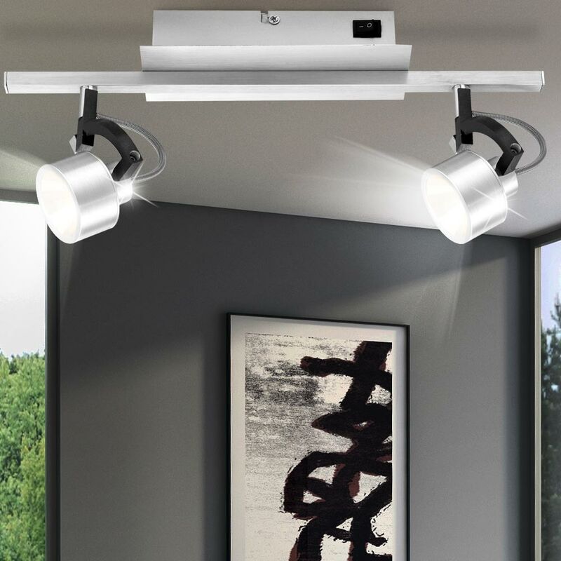 

Foco de pared LED de 10 vatios, iluminación, lámpara de techo, luminaria móvil Globo 56947-2
