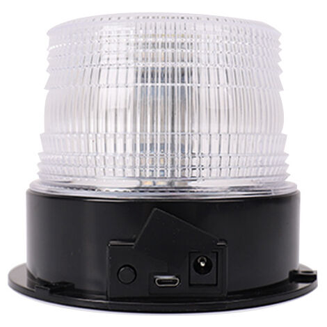 LED 12V  lumière stroboscopique feux clignotant magnetique d'urgence signalement lumières