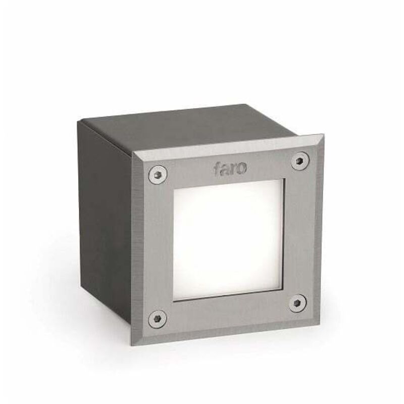 LED-18 Empotrable de pared y suelo negro mate 71499N