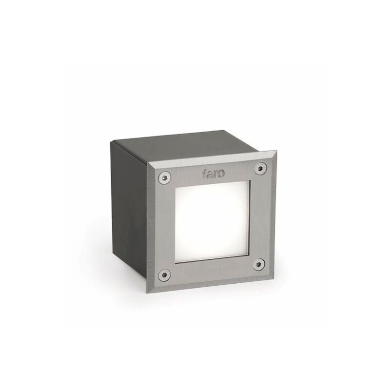 

LED-18 Empotrable de pared y suelo negro mate de FARO - INOXIDABLE SATINADO