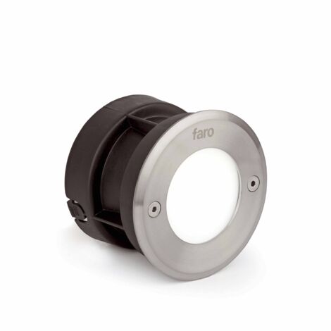 LED-18 Wand- und Bodeneinbauleuchte schwarz matt von FARO 71498N