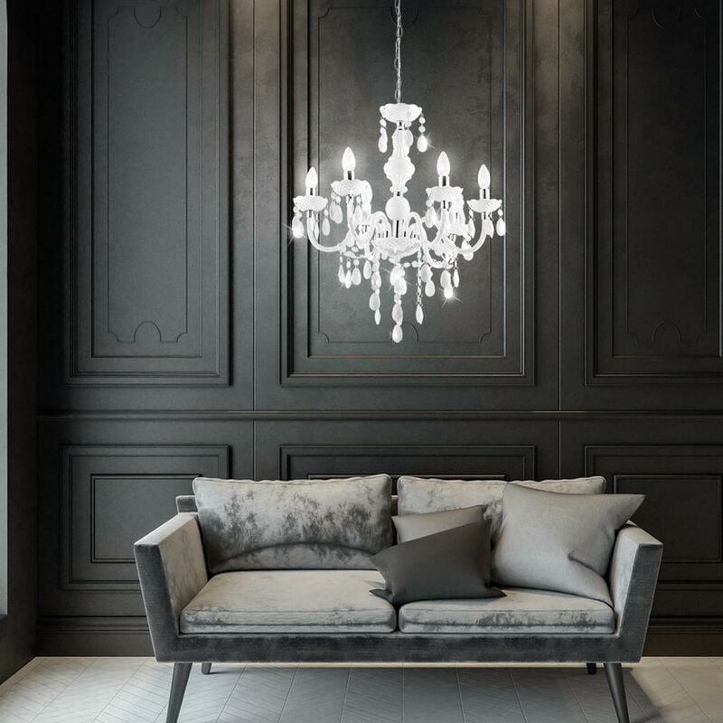 

Lámpara colgante de araña LED de 18 vatios que enciende la decoración de acrílico ligera que cuelga