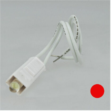 Led 220v 0.5w Lampada For Compatible Bticino Axolut Rouge