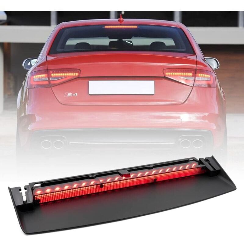 Image of SNQ - led 3. Bremsleuchte Hochmontierte Bremsleuchte Rot 8K5945097 Passend für A4/S4 Limousine