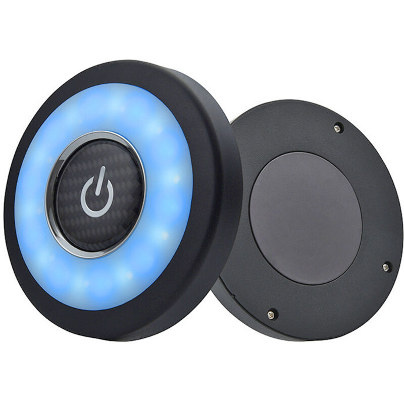 Led 3 couleurs pour voiture Lumière de coffre Lampe de lecture Magnétique Intensité variable usb Rechargeable Lumière led pour