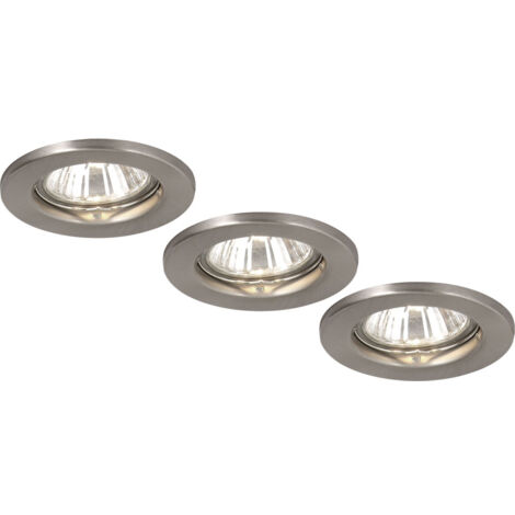 LED 3-flg Spot Strahler Lampe Beleuchtung rund Globo SAN FRANCISCO II 12100-3LED