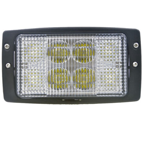 ЛЕД Диоден Халоген LED Фар -3200lm 18x10cm 40W PRO Koмбайн Трактор
