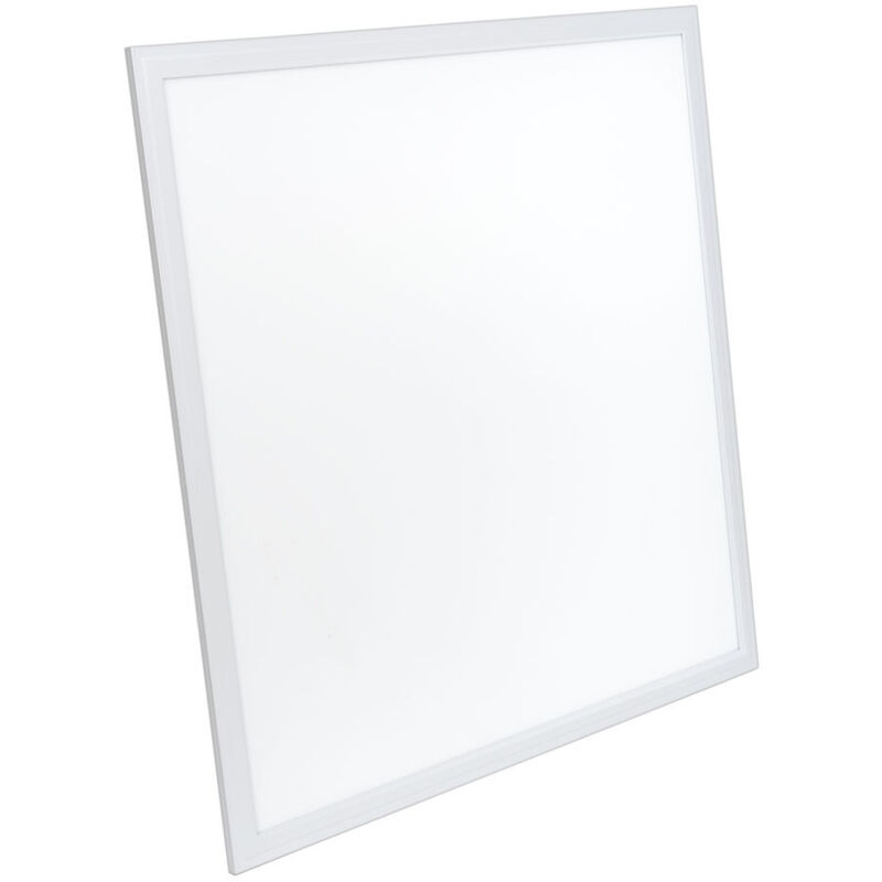 Dalle led 36W 210W 3600lm Carré Blanc 595mmx595mm - Blanc du Jour 6000K
