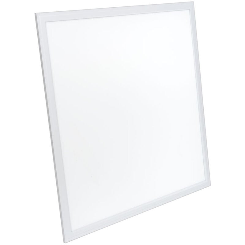 Dalle led 36W 210W 3600lm Carré Blanc 620mmx620mm - Blanc Naturel 4500K