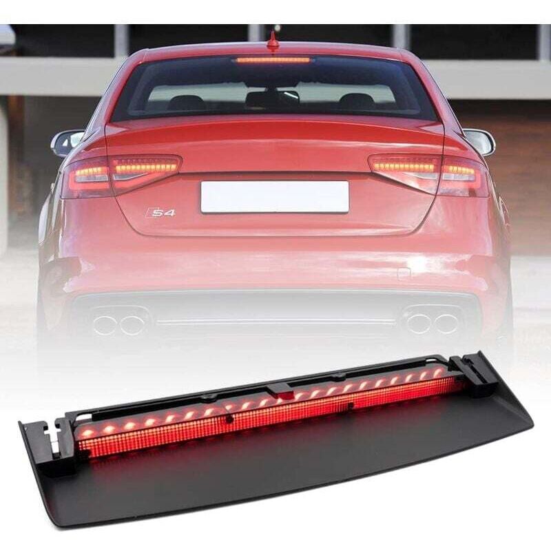 Led 3ème feu stop à montage haut feu stop rouge 8K5945097 adapté pour A4/S4 berline