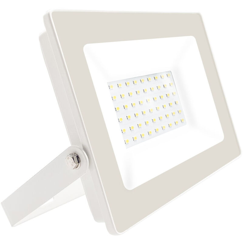 50W Ultraslim led Floodlight Outdoor IP65 Adjustable White 4000K 30000H 7hsevenon