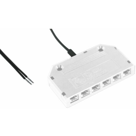LED-6-fach Verteiler VTL07 24V/DC,  Kabellänge 300 mm, ohne LED-Stecker
