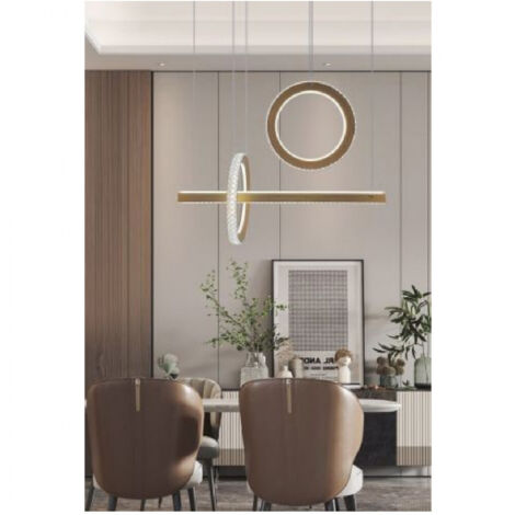Led 80w Led Support Light 6500k 4000k Effect Cristallal Modern Lp-23 Or