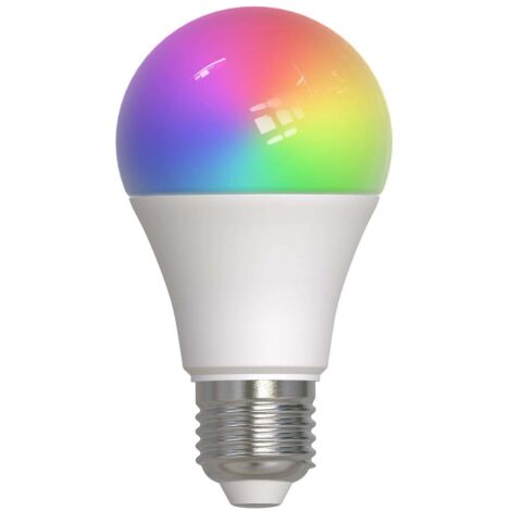 LED à intensité variable 'E27 A60 9W' en aluminium