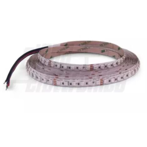 LED A STRISCIA 24V 120LED/M 14,4W/M RGB MULTICOLOR IP20 VENDITA AL METRO