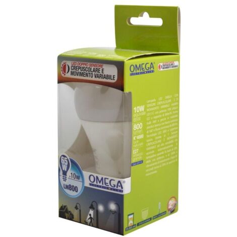 LED A60 CON SENSORE DI MOVIMENTO 10W E27 4000K