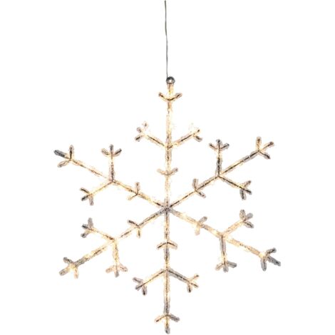 LED-Acryl-Schneeflocke "Icy Star",