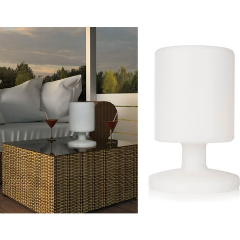 LED Akku Tischleuchte MAXIMA Outdoor & Indoor, Höhe 25,5cm