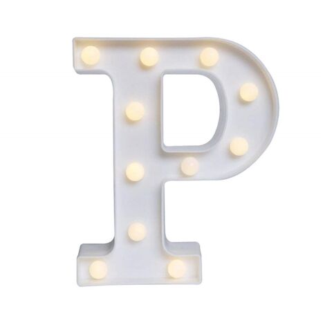 LED-Alphabet-Leuchte mit 26 Buchstaben und Zahlen, Herzen und Liebessymbolen für Hochzeiten, Partys, Zuhause und Bardekoration