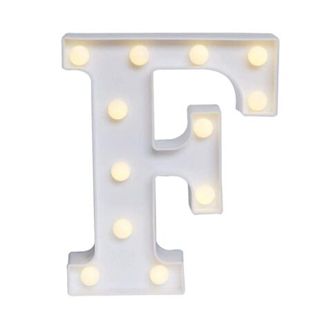LED-Alphabet-Leuchte mit 26 Buchstaben, Zahlen, Herz und Liebessymbolen für Hochzeiten, Partys, Zuhause und Bardekoration