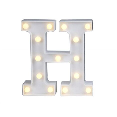 LED-Alphabet-Leuchte mit 26 Buchstaben, Zahlen, Herz und Liebessymbolen für Hochzeiten, Zuhause, Partys und Bardekoration