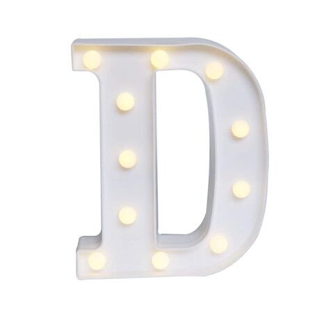 LED-Alphabet-Leuchte mit 26 Buchstaben, Zahlen, Herz und Liebessymbolen für Hochzeiten, Zuhause, Partys und Bardekoration