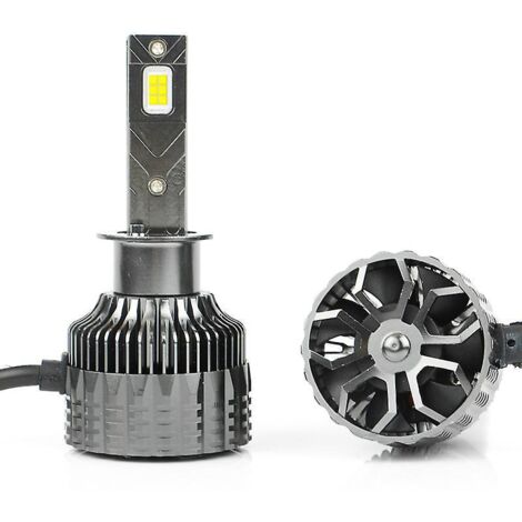 led Ampoule De Phare Automobile (h1), Lumire Blanche Et Froide 6.000k, Set De 2
