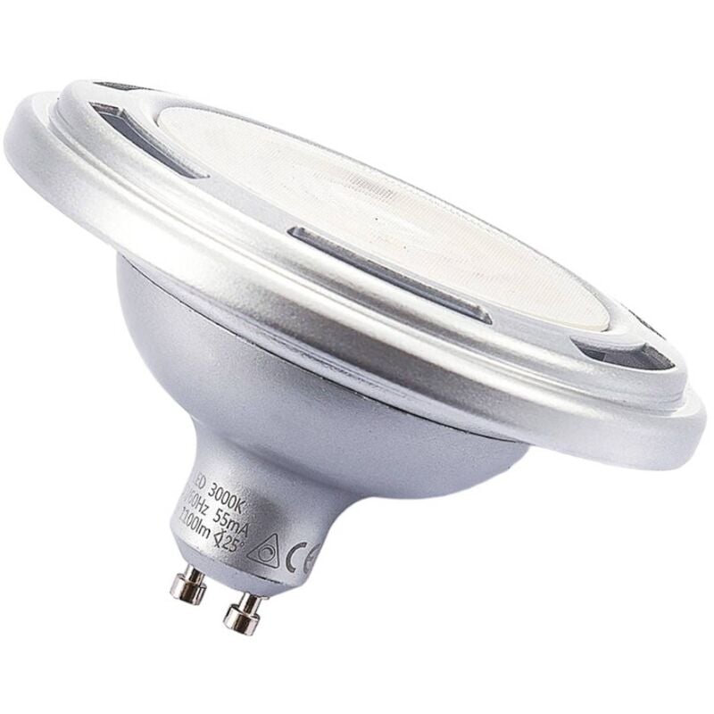 Arcchio - led Ampoule GU10 à intensité variable 'Gu10 11,5W LED-Reflektor' en aluminium