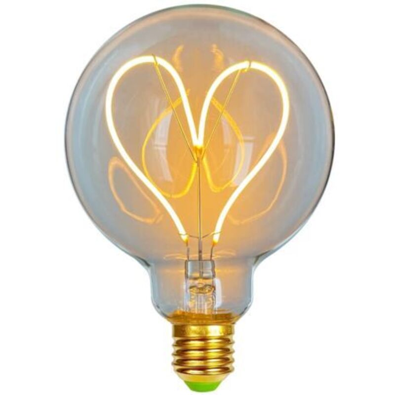Beijiyi - Led Ampoules Vintage Ampoule 4W Dimmable Antique Edison Ampoule Led Filament 220/240V G95 Coeur Chaleur Lueur (Transparent)