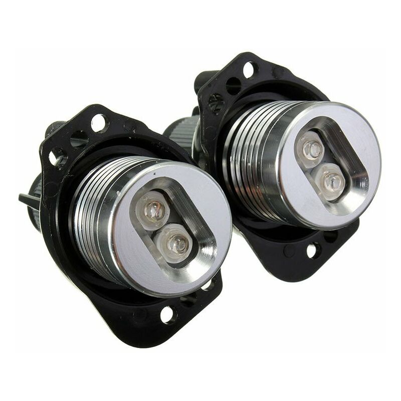 LED Angel Eyes LED Light 2pcs 12W Halo Ring Marker...