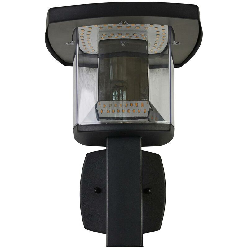 Lindby - LED Applique Exterieur Inox 'Askan' en inox - noir, transparent