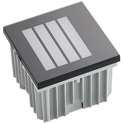 LED Applique extérieure à intensité variable 'Zamo' en aluminium pour couloir