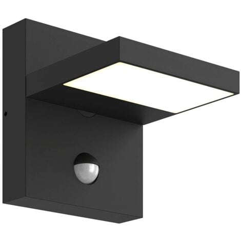 LUCANDE LED Applique extérieure 'Silvan' en aluminium