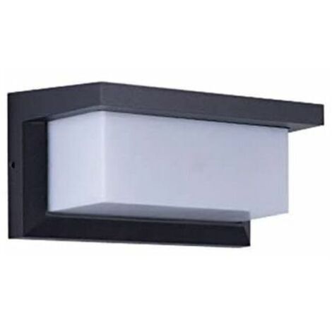LED Applique Murale Extérieur 18W Étanche En Aluminium Anthracite Eclairage Décoration Lumière
