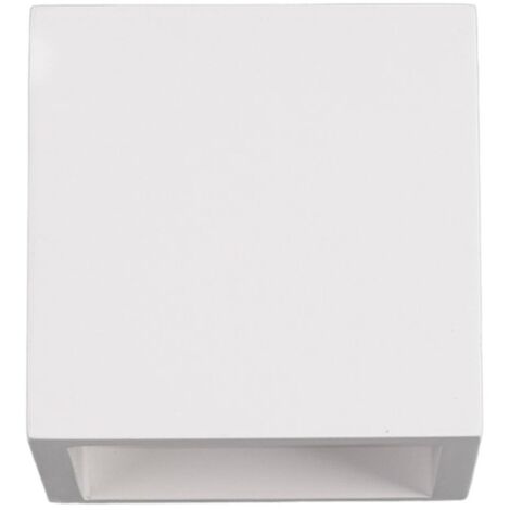 LED Applique Murale 'Marita' en plâtre pour couloir