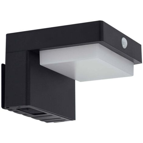 LED Applique Murale Solaire à intensité variable 'Eleazar' en aluminium