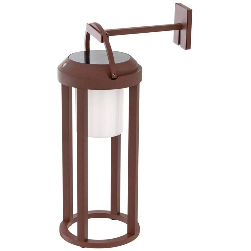 Led Applique Murale Solaire à intensité variable 'Tilena' en aluminium