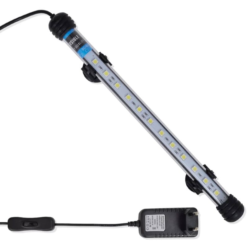 LED AquariumLampe 28 cm Weiß