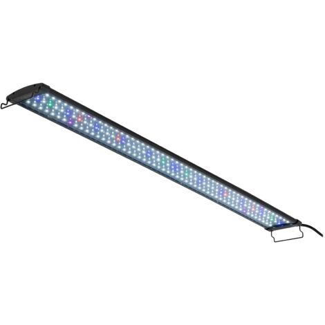 HILLVERT LED Aquarium Light LED Fish Tank Light Full Spectrum 156 LEDs 120cm