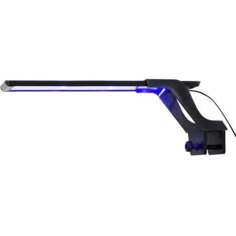 LED-Aquariumleuchte mit Klemme 35-55 cm Blau und Weiß