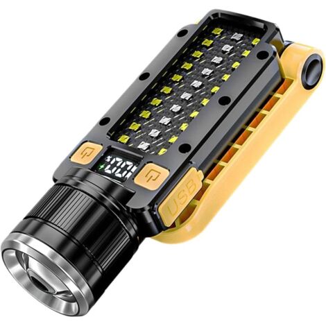 LED-Arbeitsleuchten, wiederaufladbare LED-Arbeitsleuchten, tragbare Taschenlampe mit Arbeitslicht – Hochleistungstaschenlampen