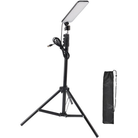 LED-Arbeitsleuchtenständer mit 84 Hochleistungs-LEDs, USB-Stromversorgung, 1680 Lumen, höhenverstellbar bis 180 cm, für die Werkstatt