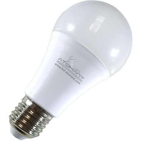 LED ATOMANT Lampadina LED E27 9W con Sensore Crepuscolare, Accensione e Spegnimento Automatico, Colore Bianco Freddo (6500K), 850 Lumen