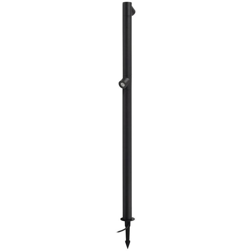 [neuwertig] B-ware Lindby Led Wegeleuchte Luzian Höhe 120 Cm Schwarz Erdspieß Lampe Leuchte Spot