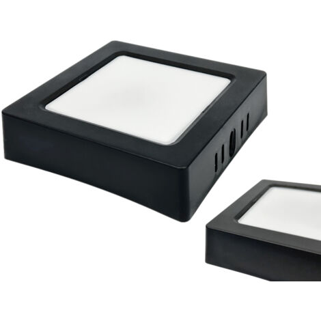 LED-Aufbauleuchte 12x12 6W 4000K DL-1 schwarz